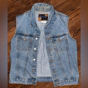 Vintage Billy Blues Denim Vest